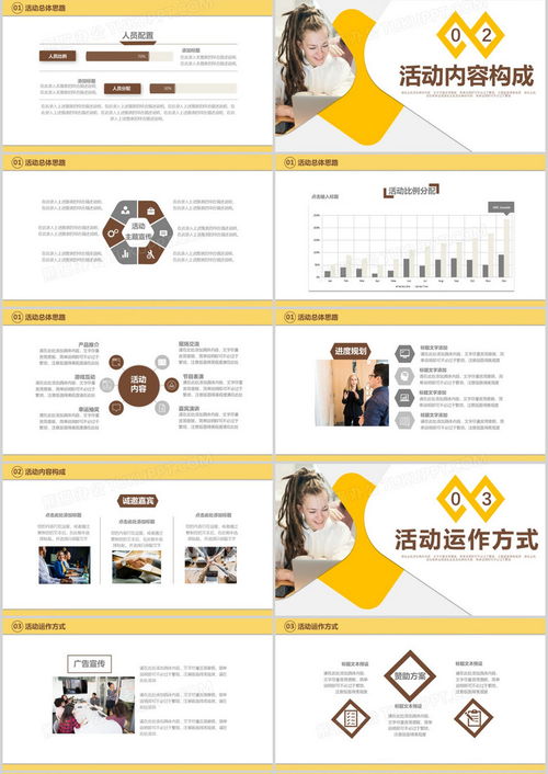 2020商務風營銷策劃活動策劃書與通用PPT模板下載指南